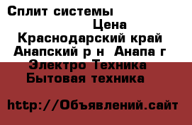 Сплит-системы Electrolux eacs-07HG-M/B/N3 › Цена ­ 9 999 - Краснодарский край, Анапский р-н, Анапа г. Электро-Техника » Бытовая техника   